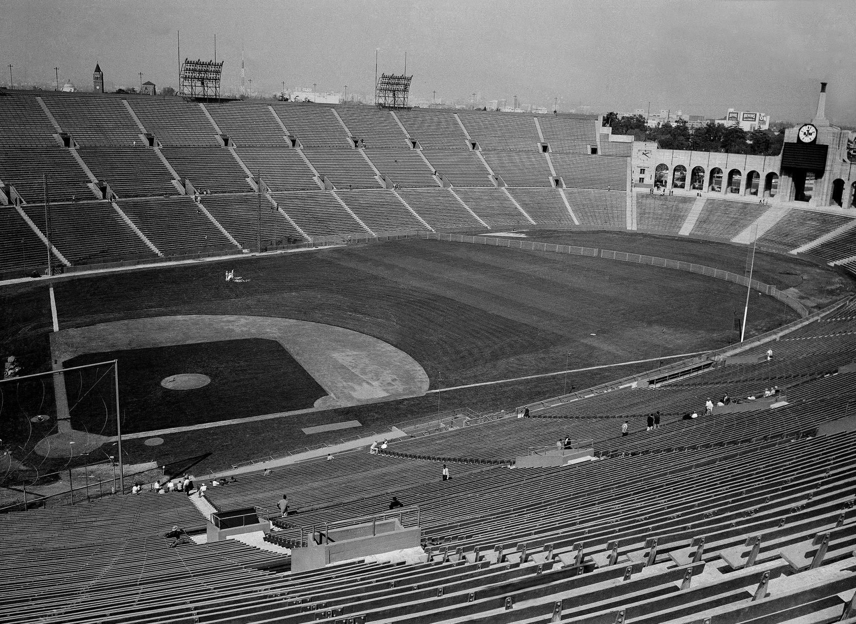Dodgers New Home 1958